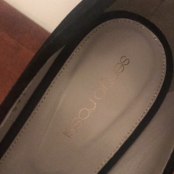 Sergio Rossi heels black velvet size 40 - Picture 6 of 8